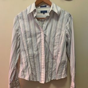 Faconnable Striped Button Up